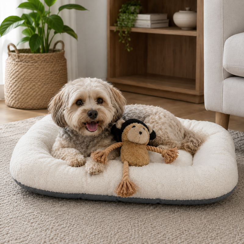 Hundebett richtig wählen: Größe, Liegeposition und Material