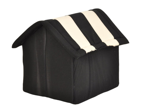 Hunde-/Katzenhöhle Adrian – faltbar & waschbares Kissen – 60 × 55 × 54 cm