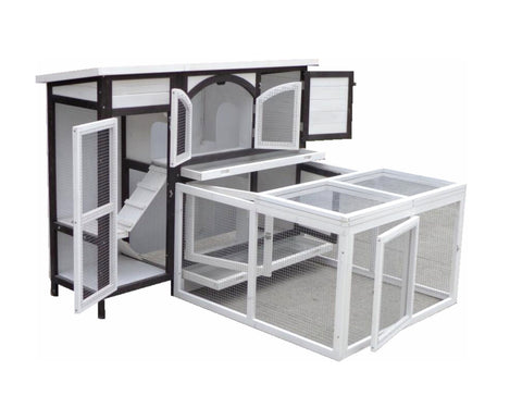 Anbau Freigehege Jumbo weiss