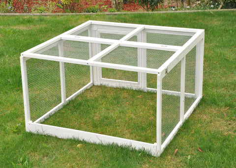 Anbau Freigehege Jumbo weiss