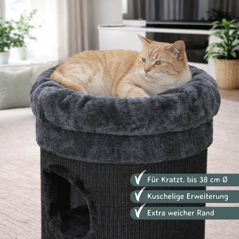 Katzenbett für Kratztonnen bis Ø 38 cm