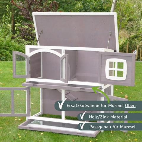 Obere Ersatz Kotwanne Hasenstall Murmel 30893
