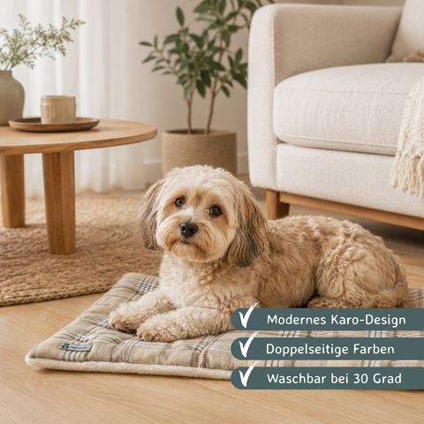 Katzendecke Hundedecke beige 70 cm