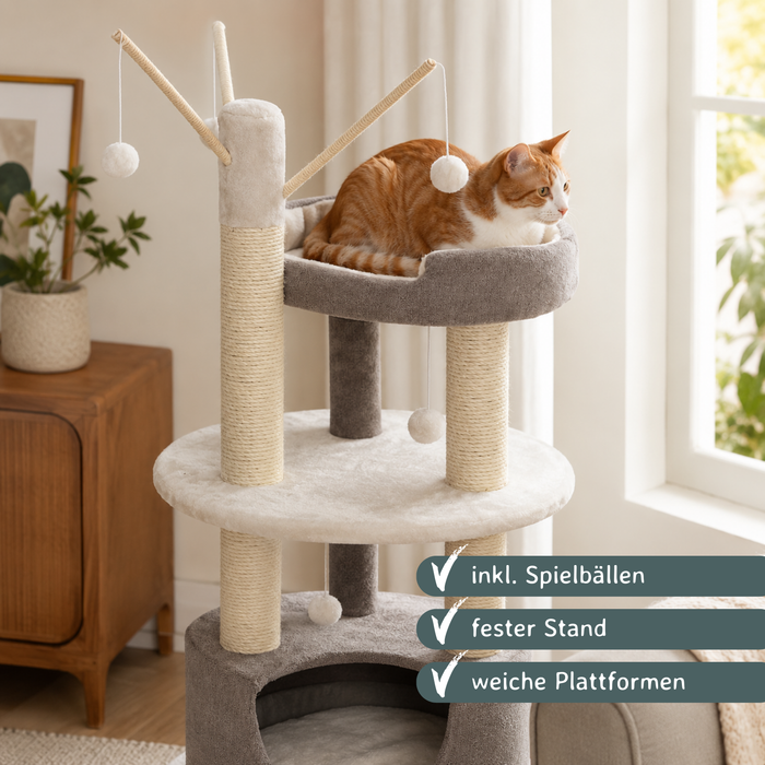 Kratzbaum Lilly beige Ø 60 × 125 cm