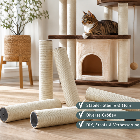 Sisal-Kratzstamm Ø 11 cm