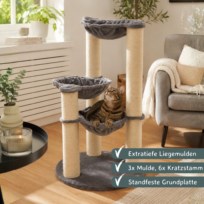 Kratzbaum Holiday grau