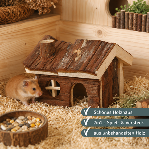 Nagerhaus Kleintierhaus 15 × 13 × 12 cm