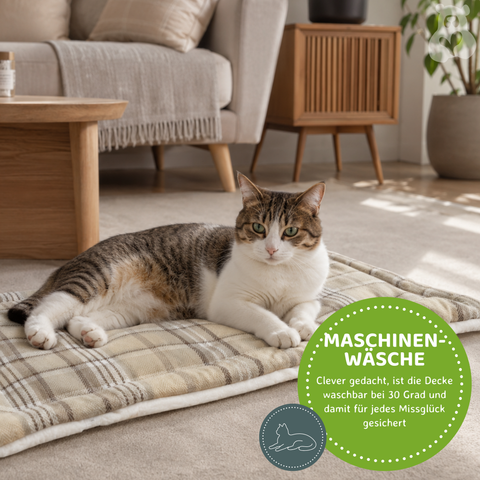 Katzendecke Hundedecke beige 70 cm