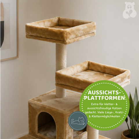 Kratzbaum Findus beige