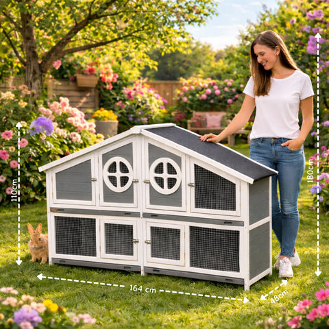 XXL Kleintierstall Momo