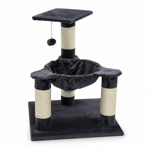Kratzbaum Peppy grau 80 × 62 × 62 cm