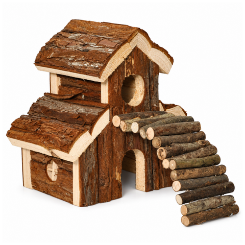 Nagerhaus Kleintierhaus 22 × 25 × 21 cm doppelstöckig