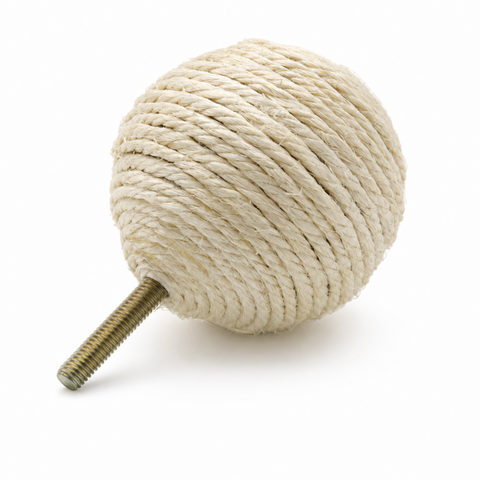 Sisalkugel/Abdeckkugel 7,5 cm Gewinde M8