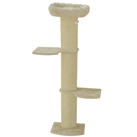Wandkratzbaum Stella grau 186 × 45 × 39 cm