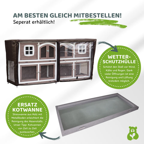 XXL Kleintierstall Murmel