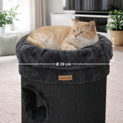 Katzenbett für Kratztonnen bis Ø 38 cm
