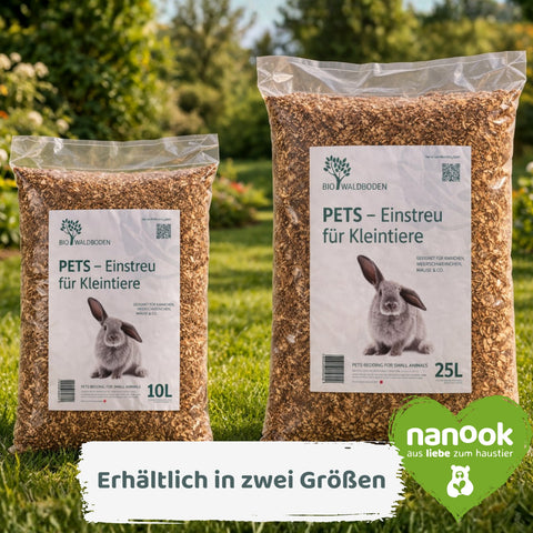 Waldboden Einstreu