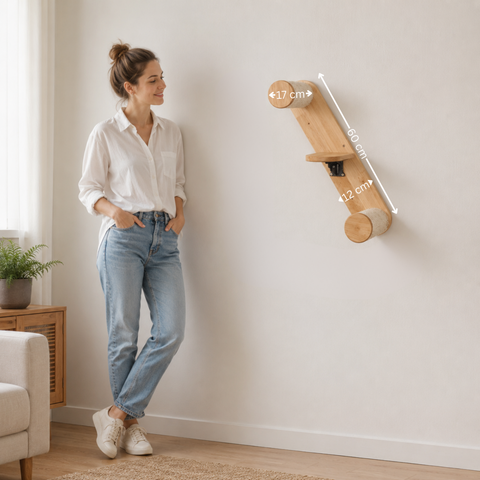 Kratzbaum Kletterwand Treppe