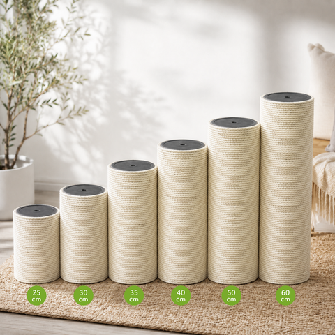 XXL Sisal-Ersatzkratzstamm Ø 15 cm