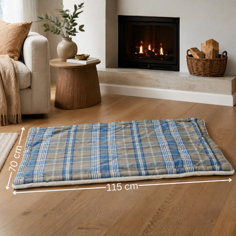 Hundedecke Katzendecke blau 115 cm