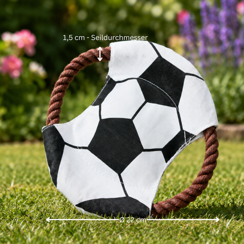 Hundespielzeug Zerrseil Frisbee Ø 22 cm