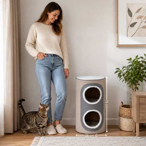 Kratztonne Nala beige 71 cm