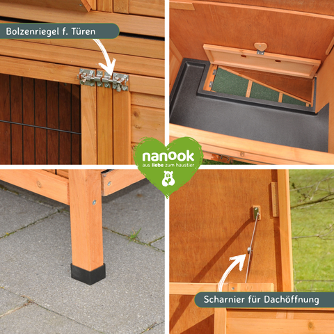 Kleintierstall Bommel natur