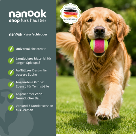 Nanook Ballschleuder blau 36 cm